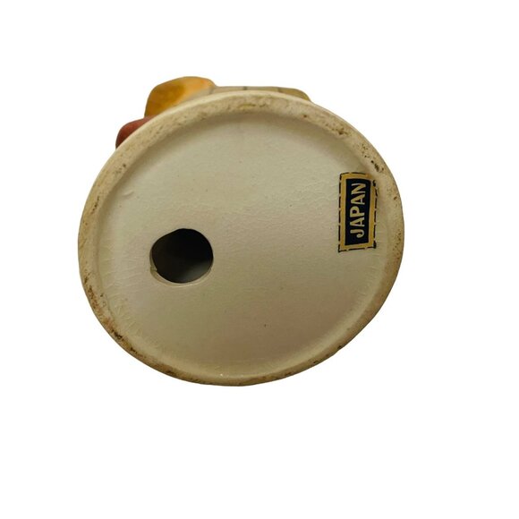 Vintage Figurine Japan Ceramic Cute Girl With Puppy - Picture 2 of 7